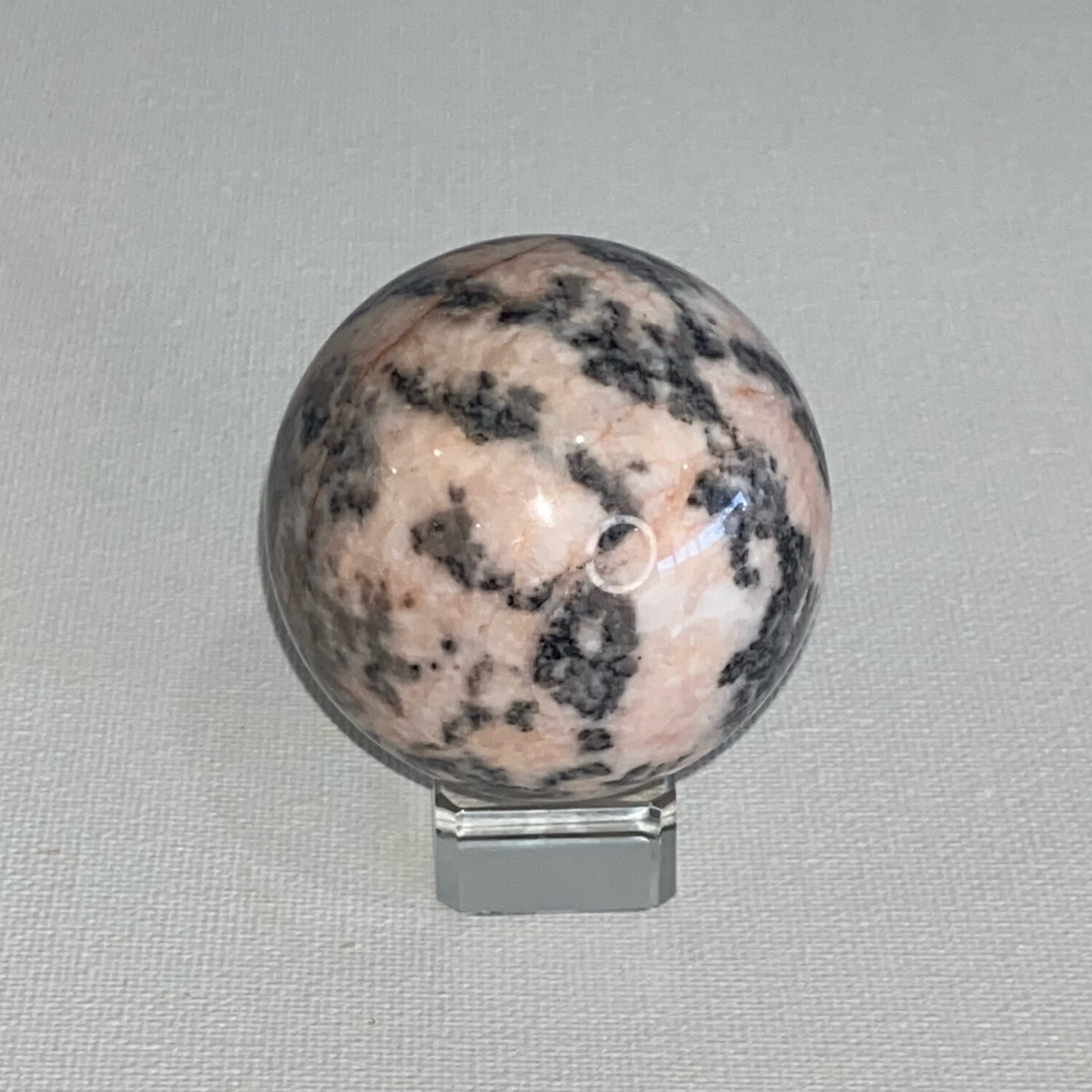 Pink Zebra Jasper Sphere