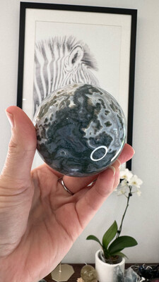 Moss Agate Sphere