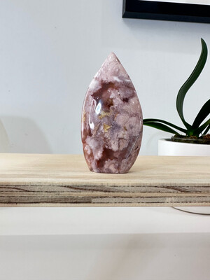Pink Flower Agate Sails