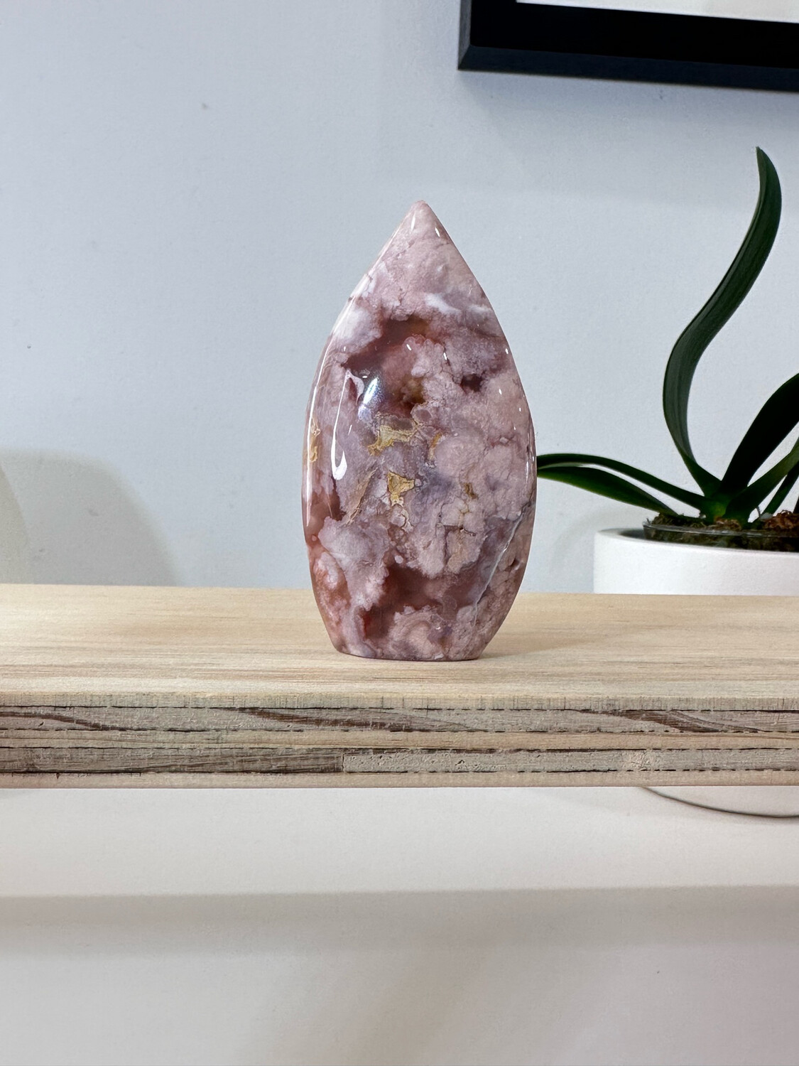 Pink Flower Agate Sails