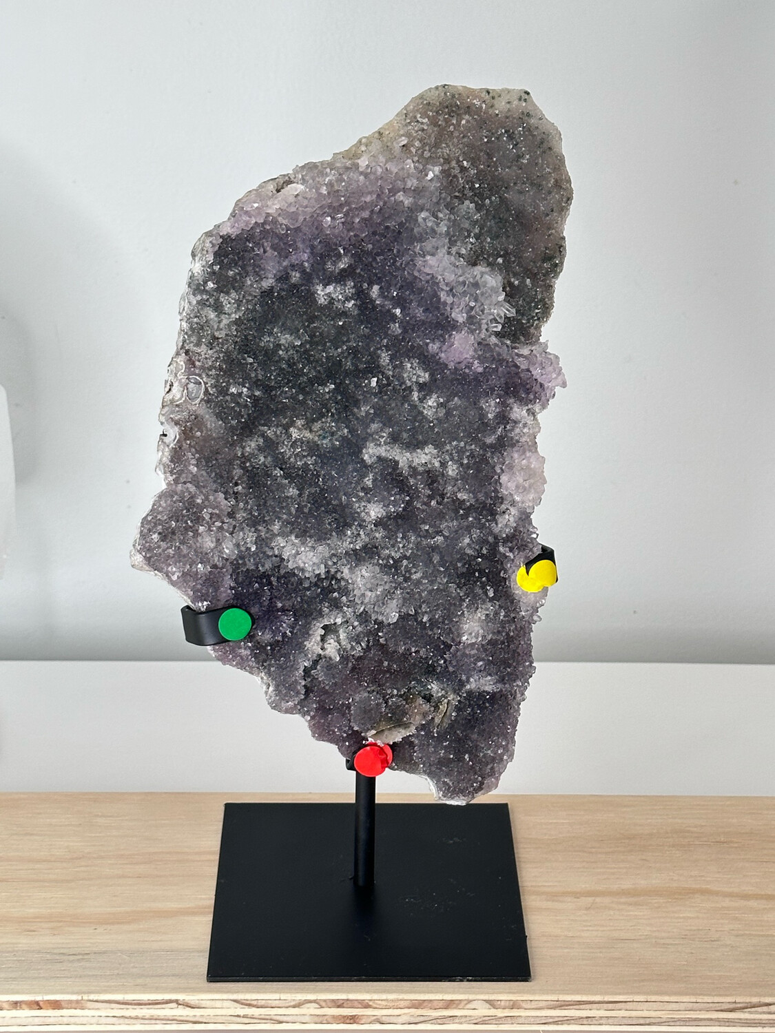Zeolite Crystal Amethyst On Stand