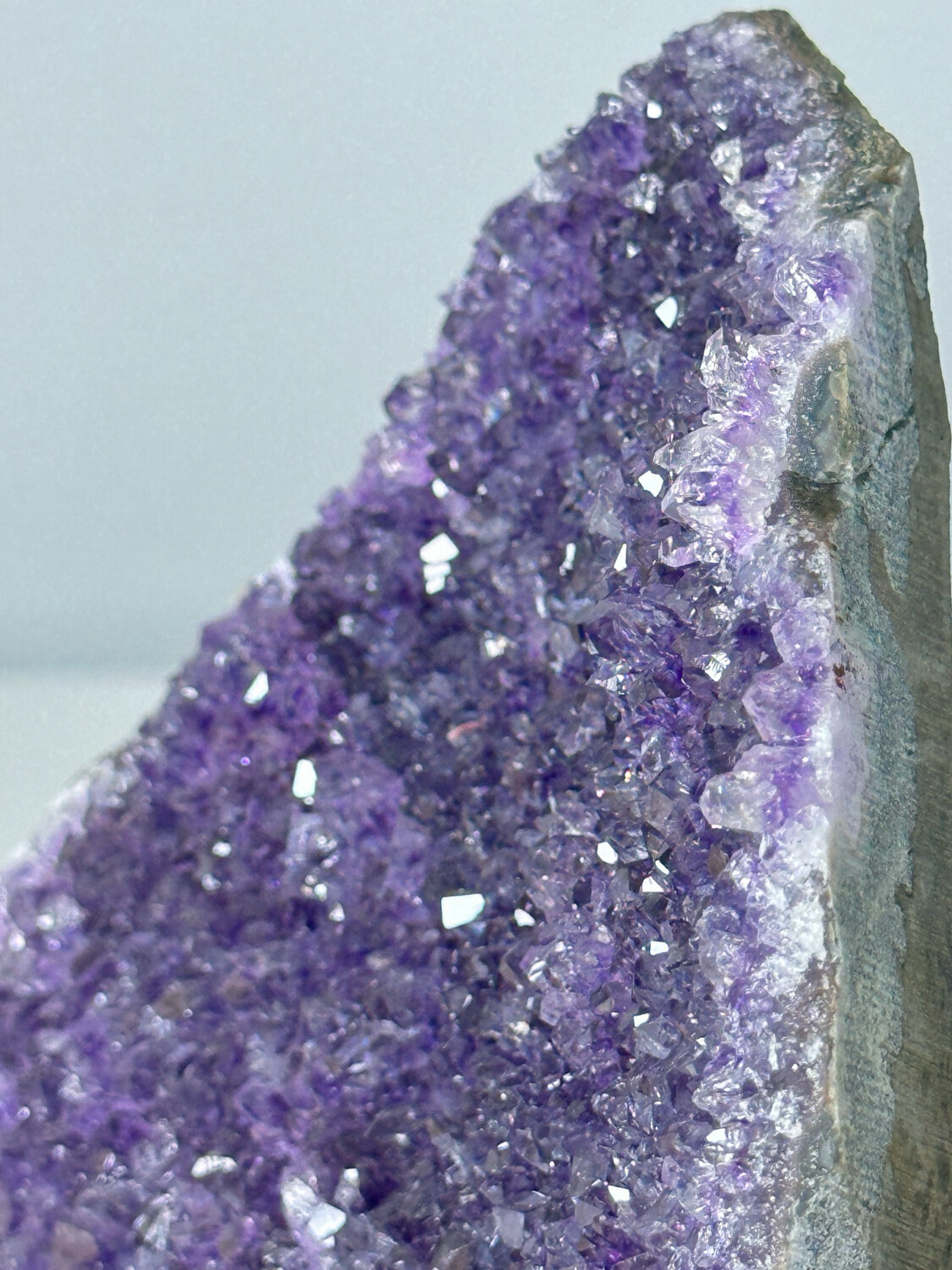 Uruguay Purple Amethyst Cut Base Crystal