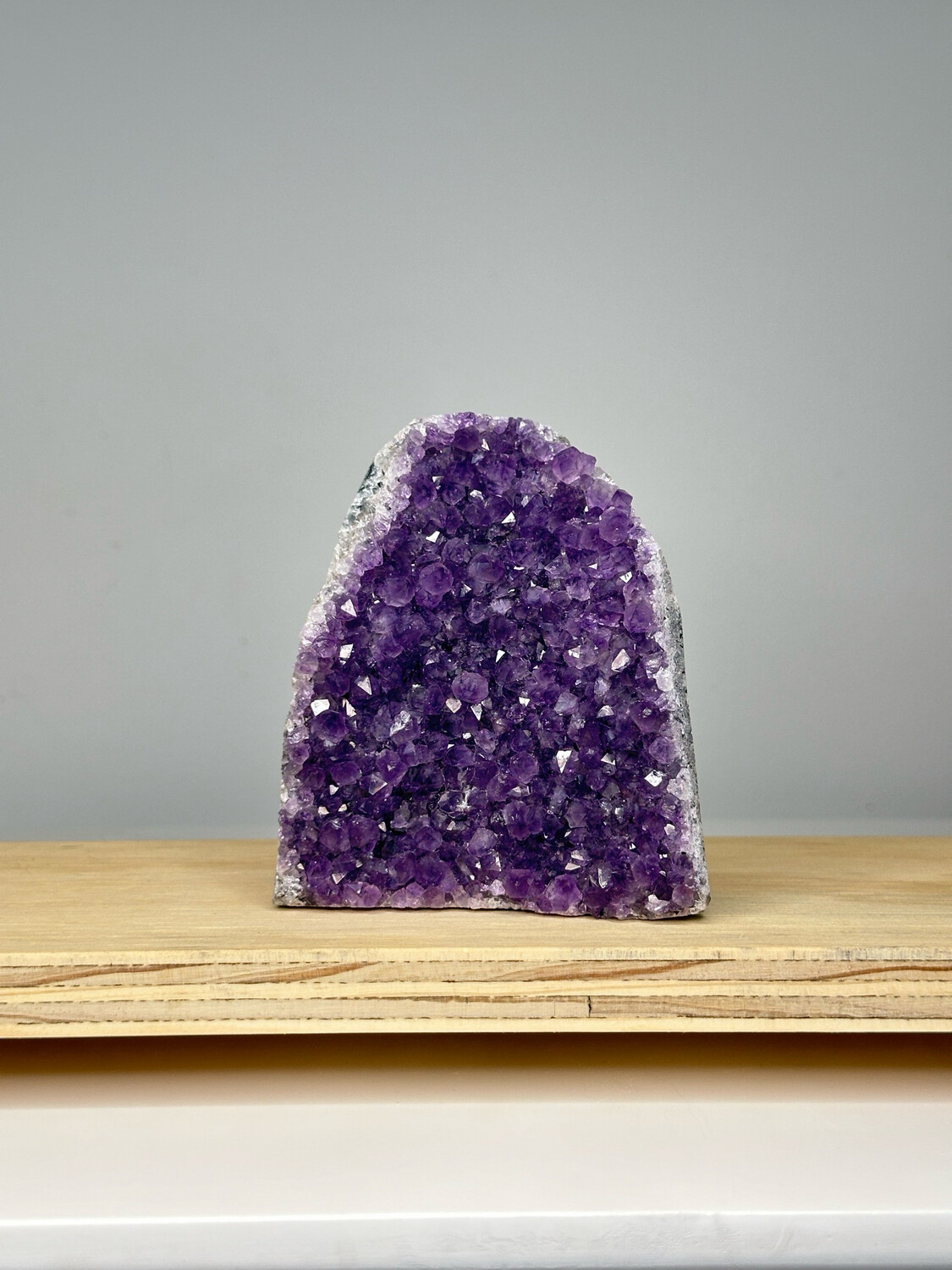 Uruguay Purple Amethyst Cut Base Crystal