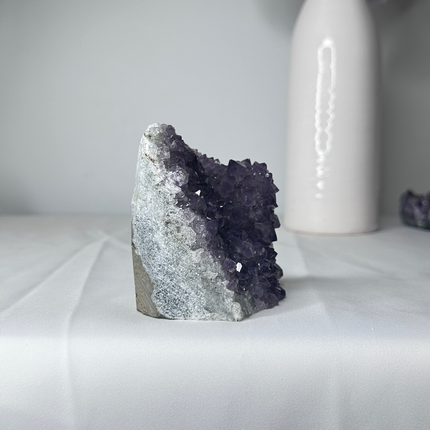 Purple Amethyst Cutbase Crystal