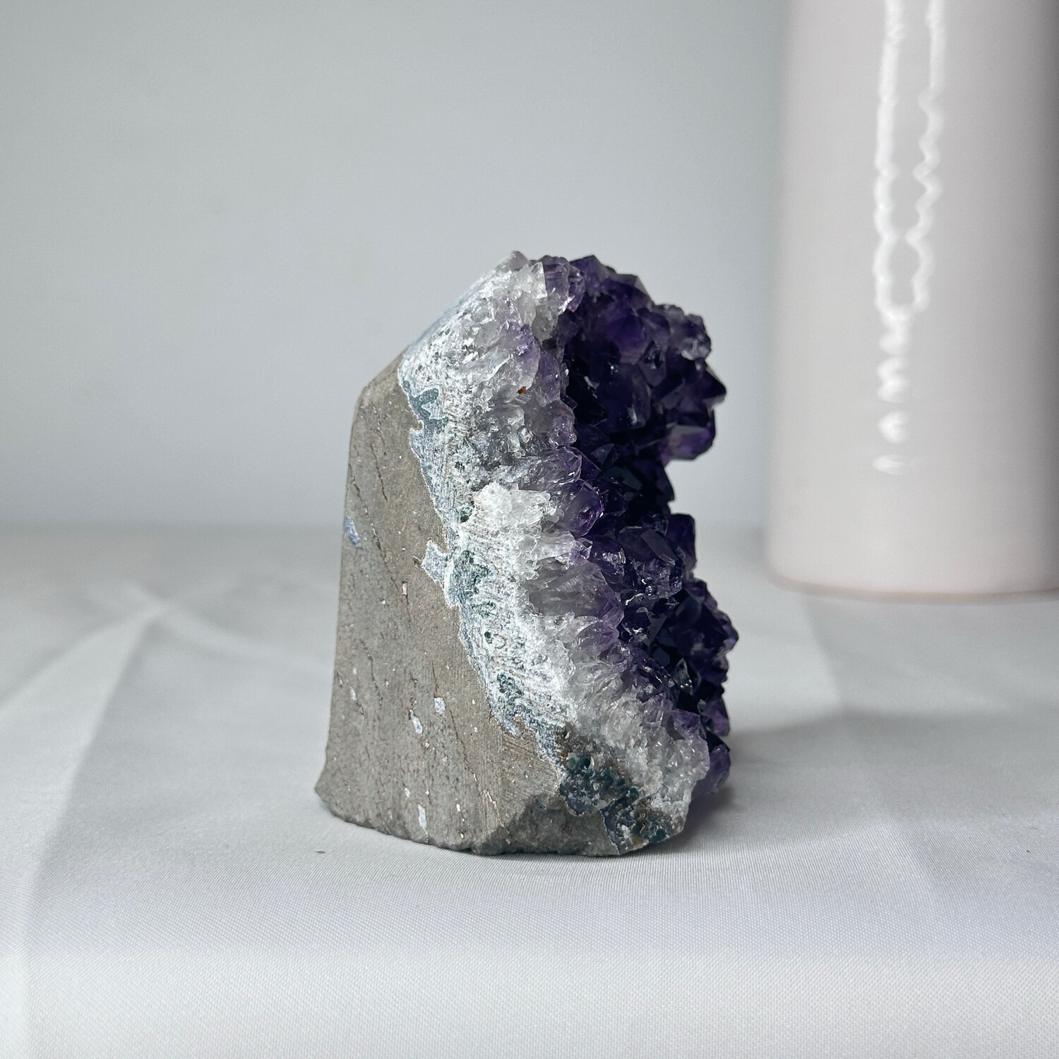 Purple Amethyst Cutbase Crystal