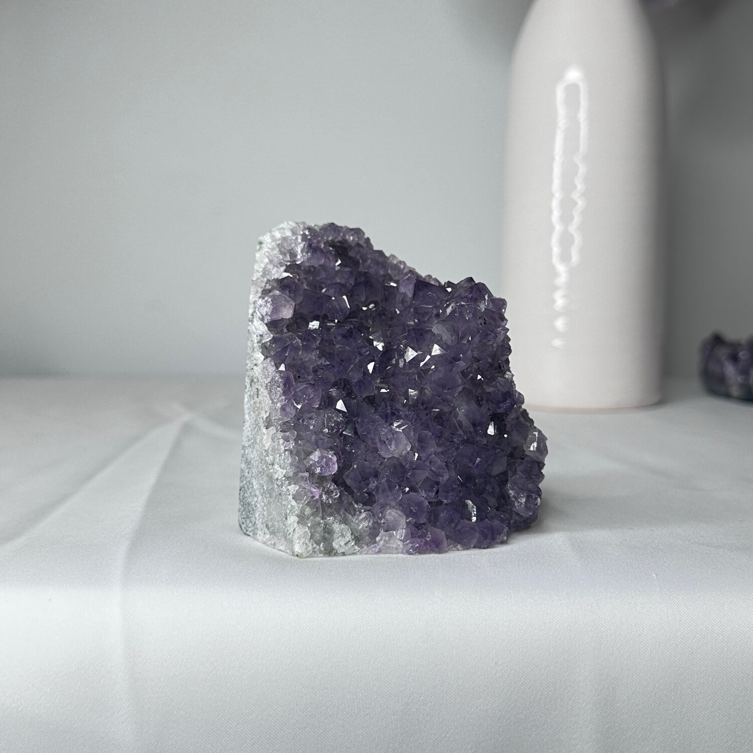 Purple Amethyst Cutbase Crystal