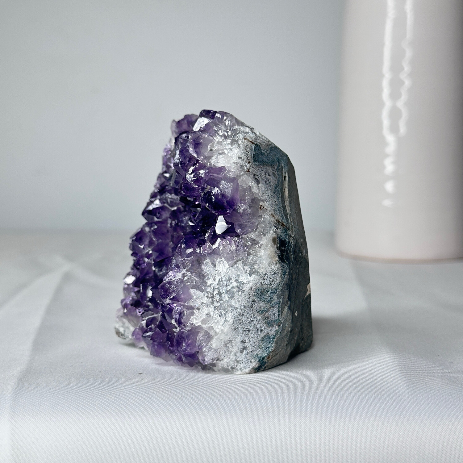 Purple Amethyst Cutbase Crystal