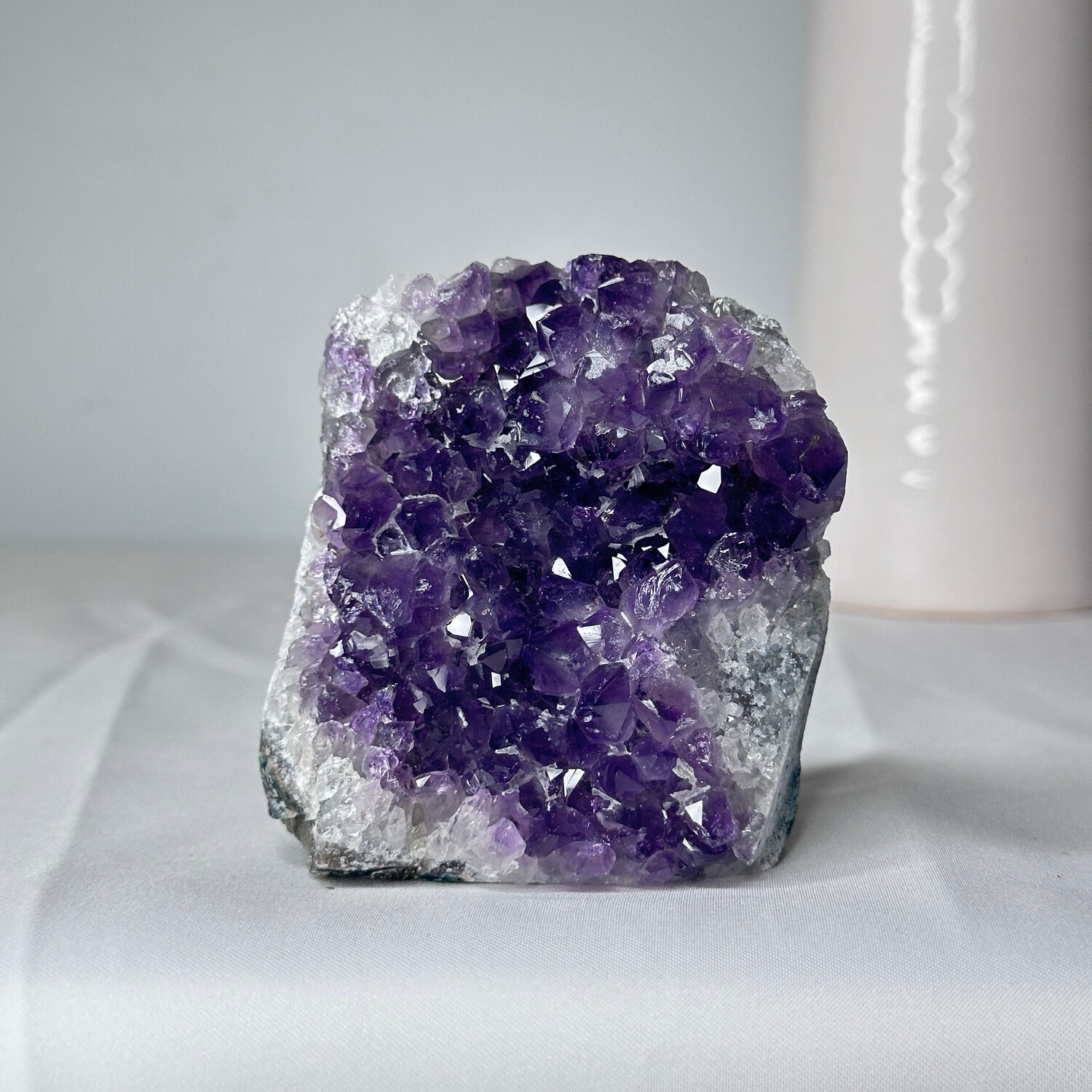 Purple Amethyst Cutbase Crystal