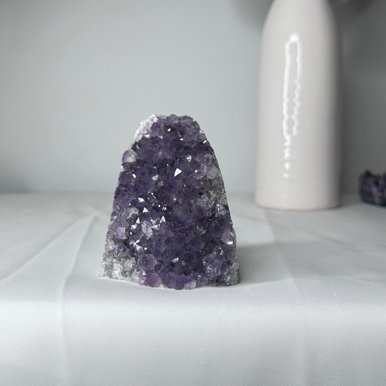 Purple Amethyst Cutbase Crystal