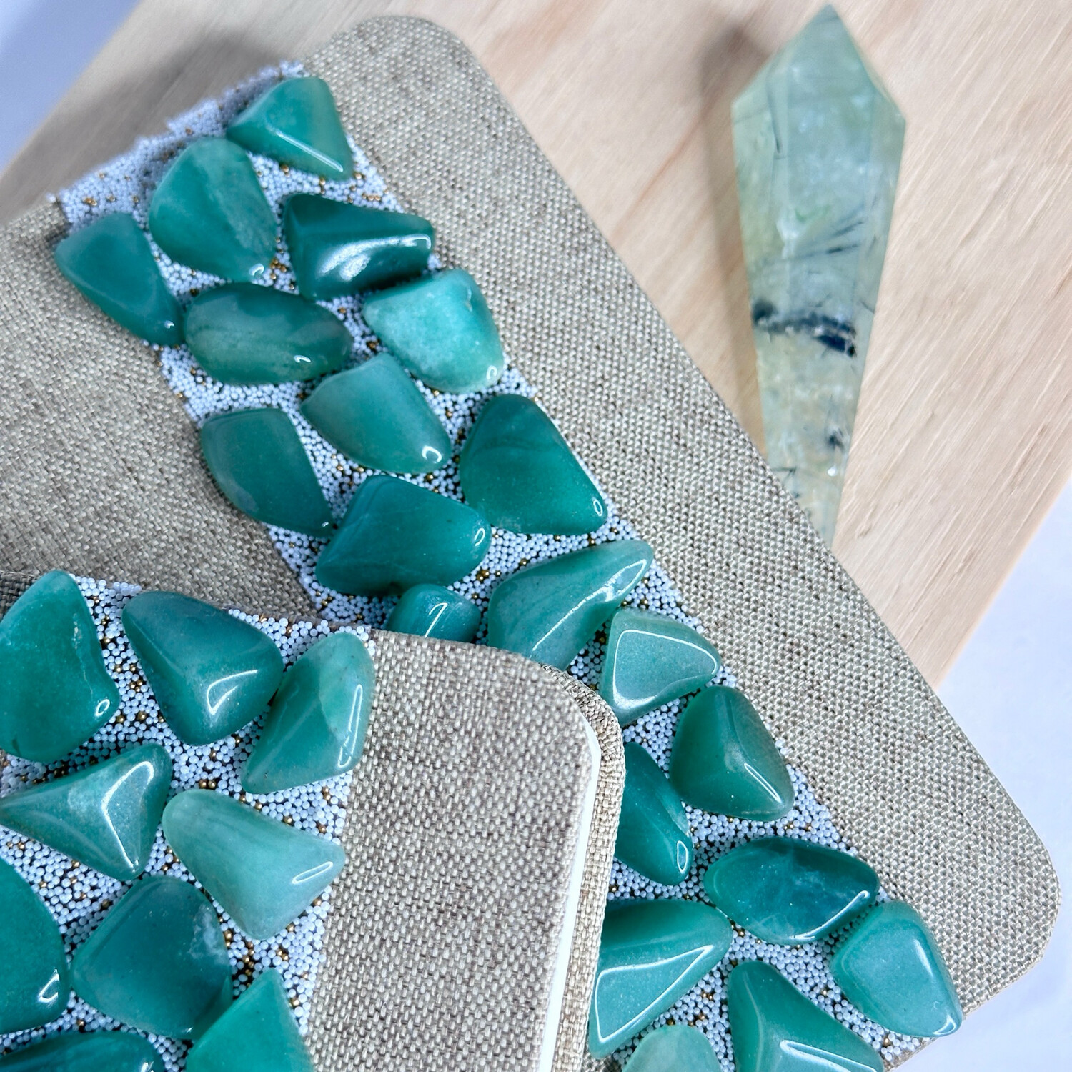 Green Aventurine Crystal Journal