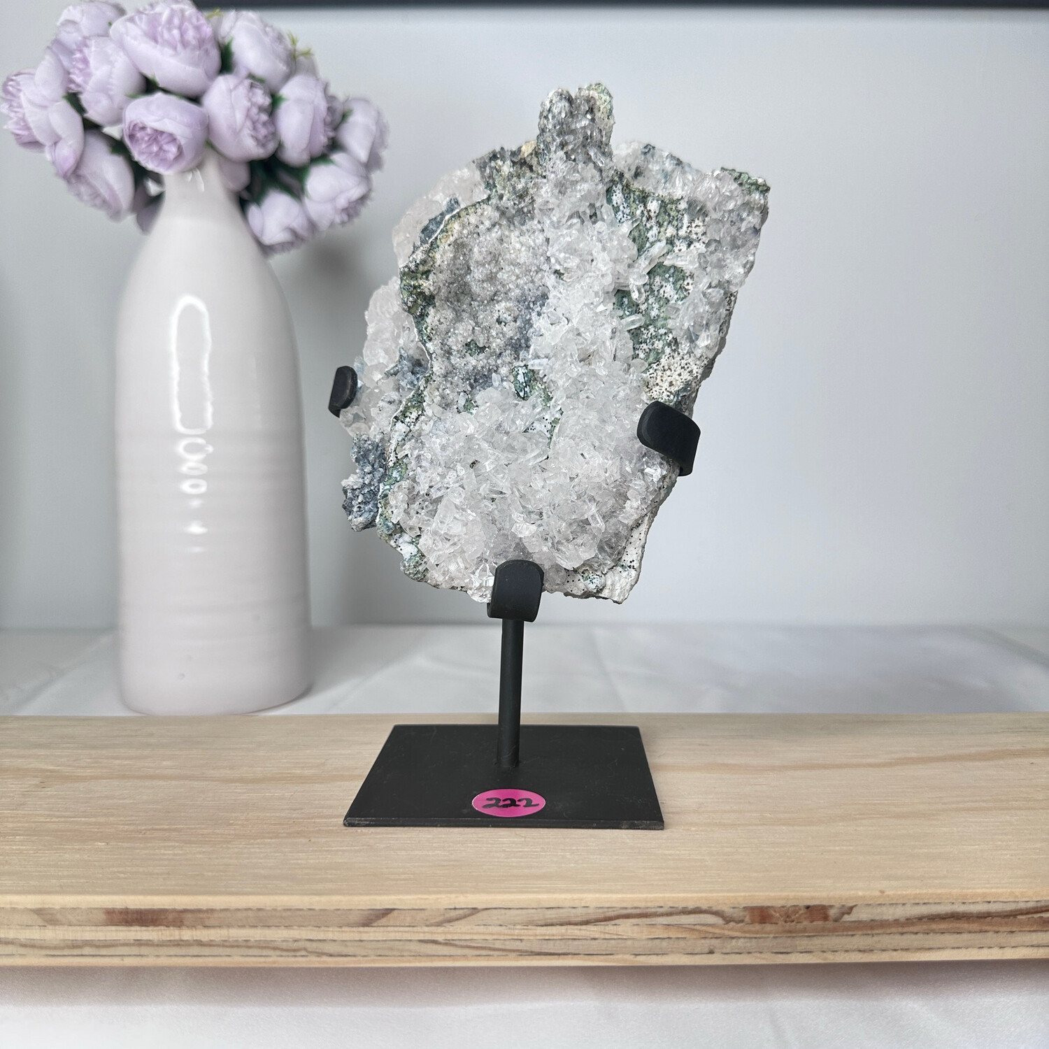 Zeolite Crystal On Stand