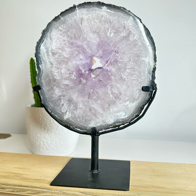 Amethyst Agate Crystal Portal