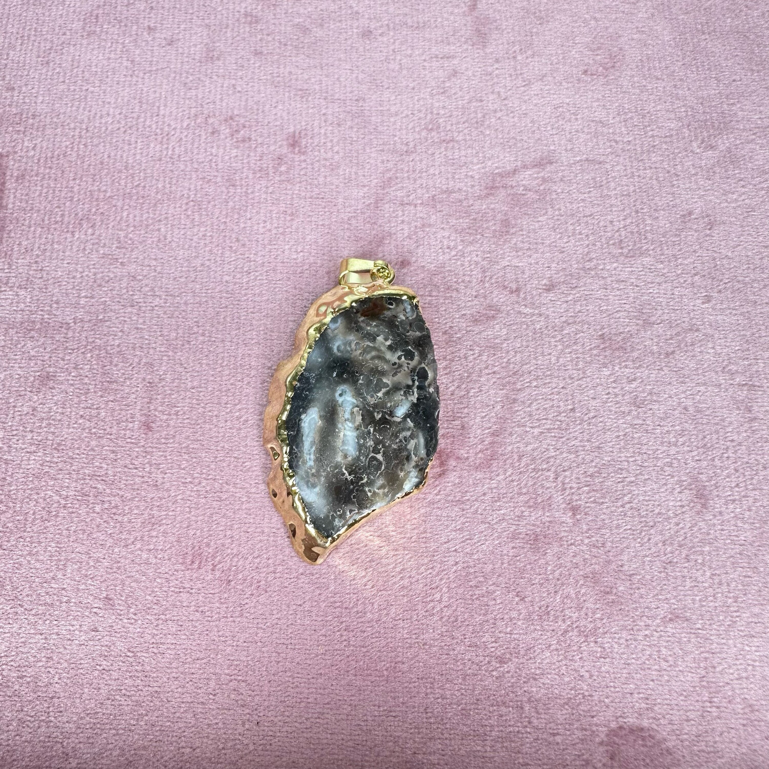 Agate Crystal Pendant