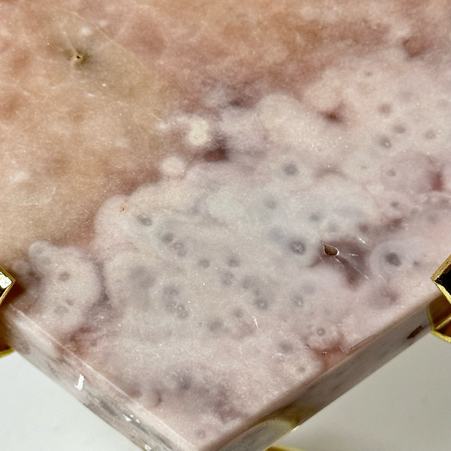 Pink Amethyst Heart Carving