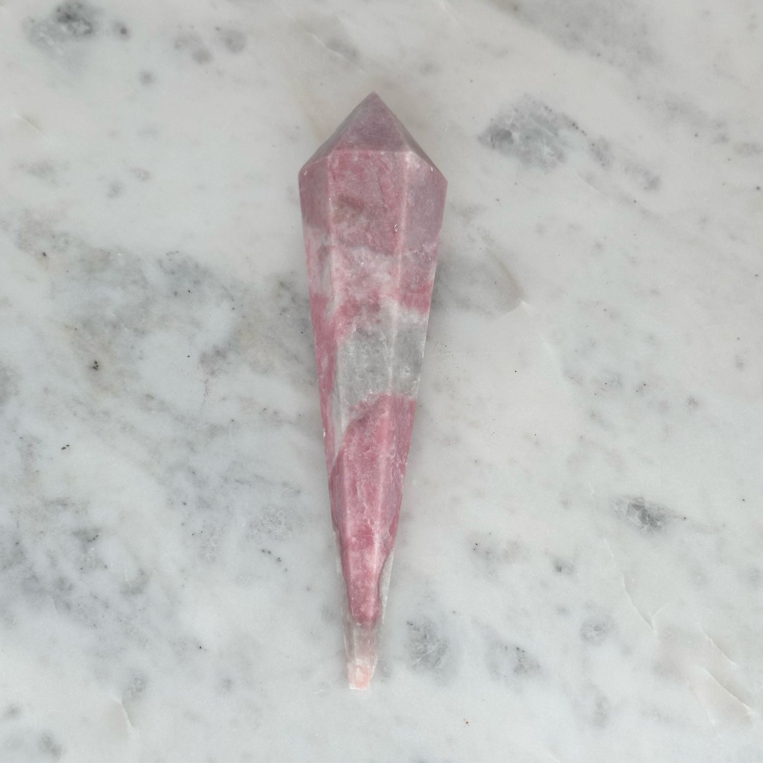 Pink Opal Large Crystal Wand