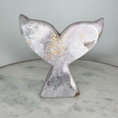 Whale Tail Pink Amethyst Crystal