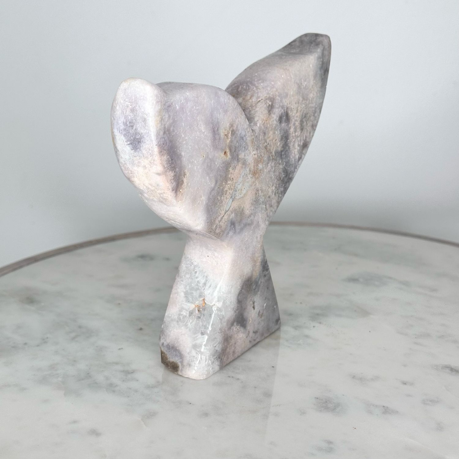Whale Tail Pink Amethyst Crystal