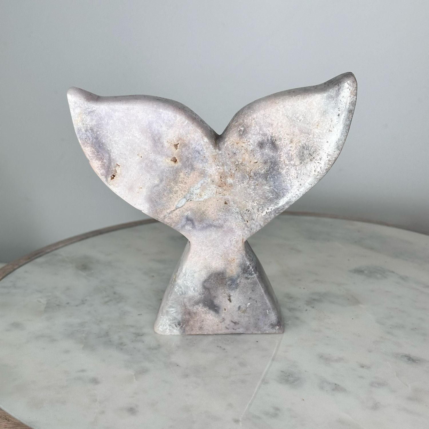 Whale Tail Pink Amethyst Crystal