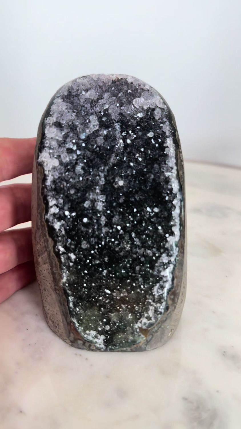 Black Amethyst Crystal