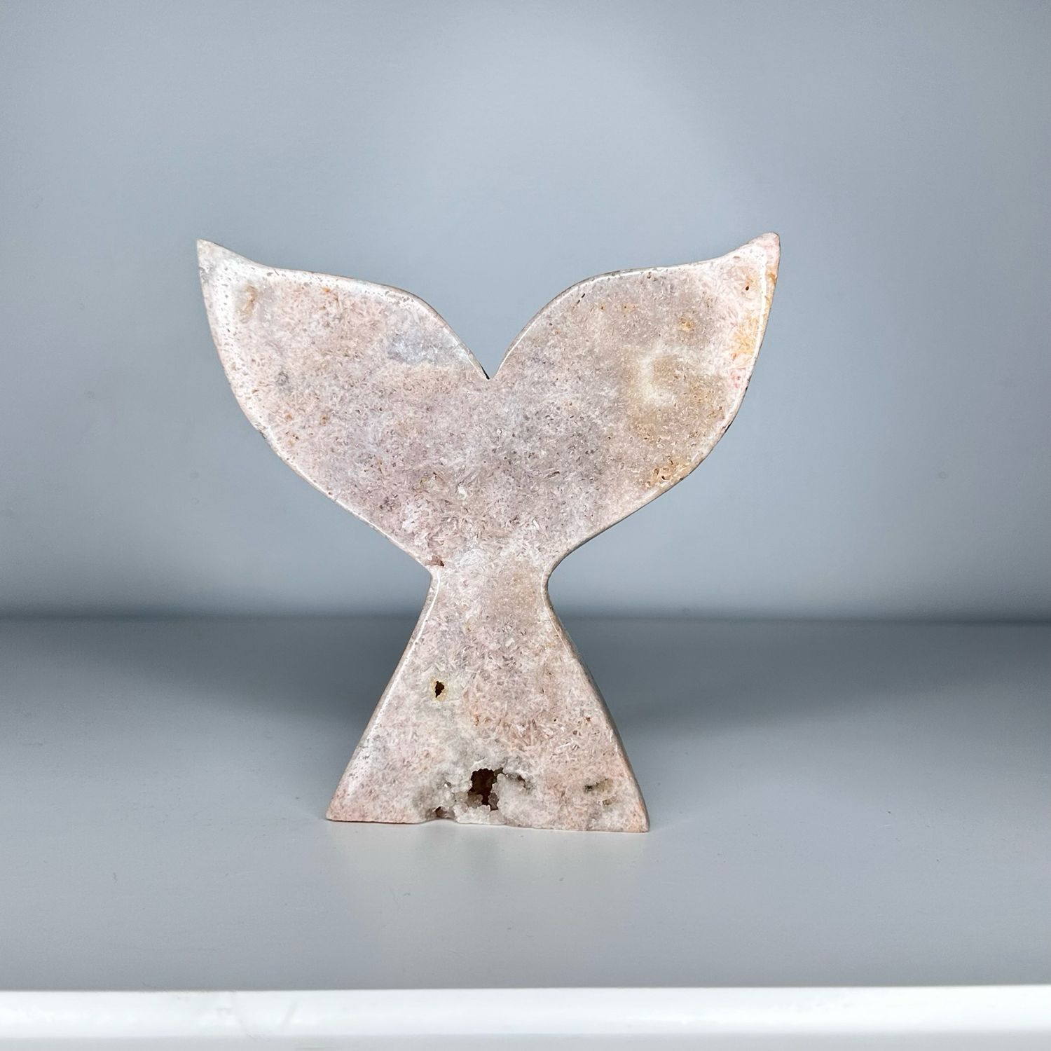 Pink Amethyst Whale Tail Crystal