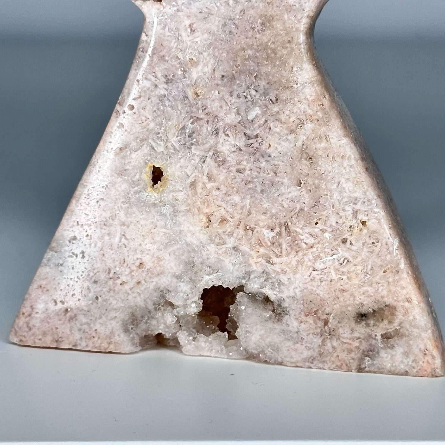 Pink Amethyst Whale Tail Crystal