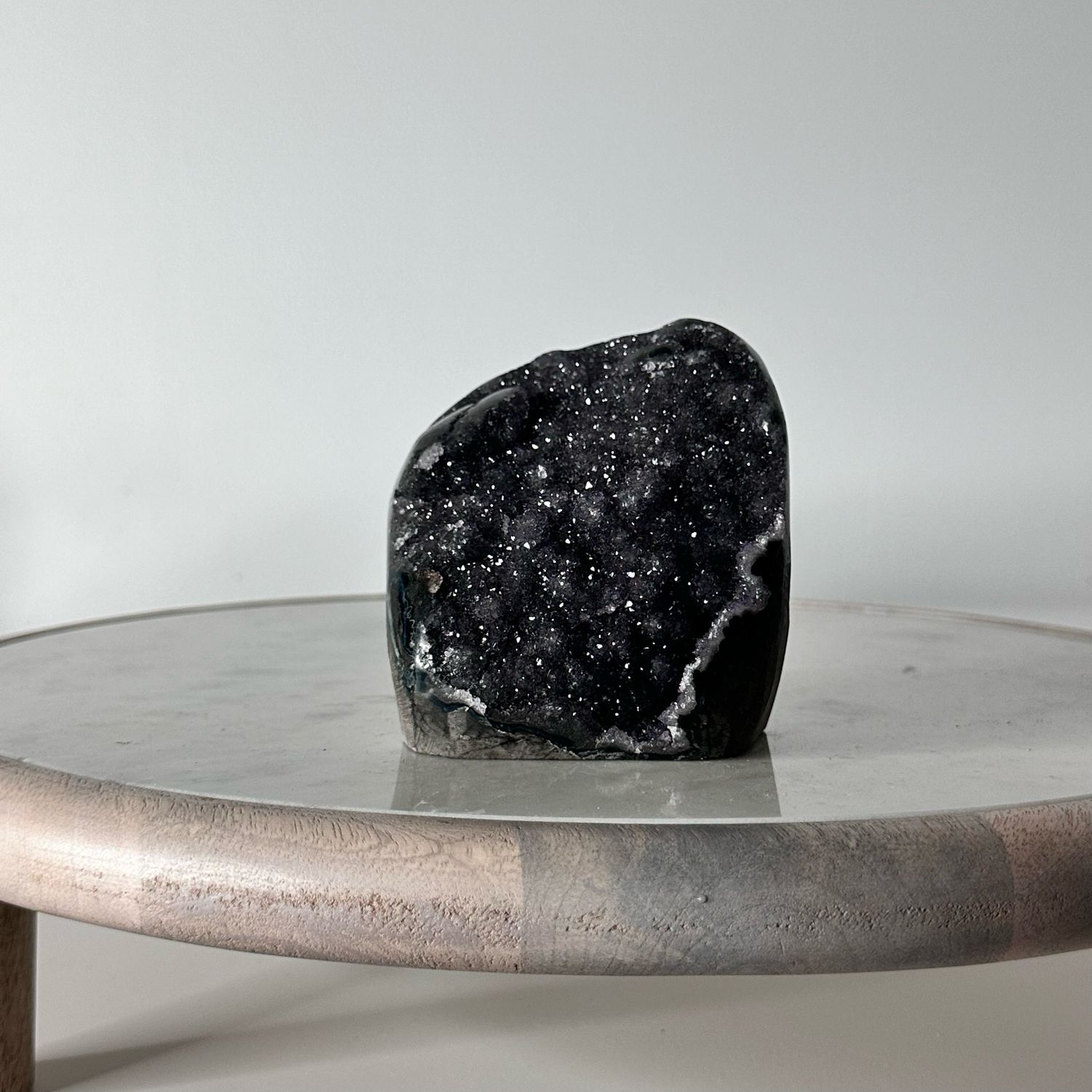 Large Galaxy Black Amethyst