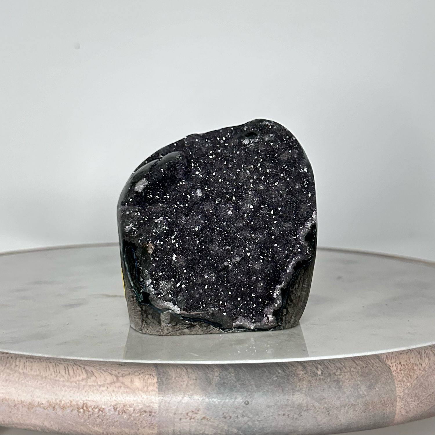 Large Galaxy Black Amethyst