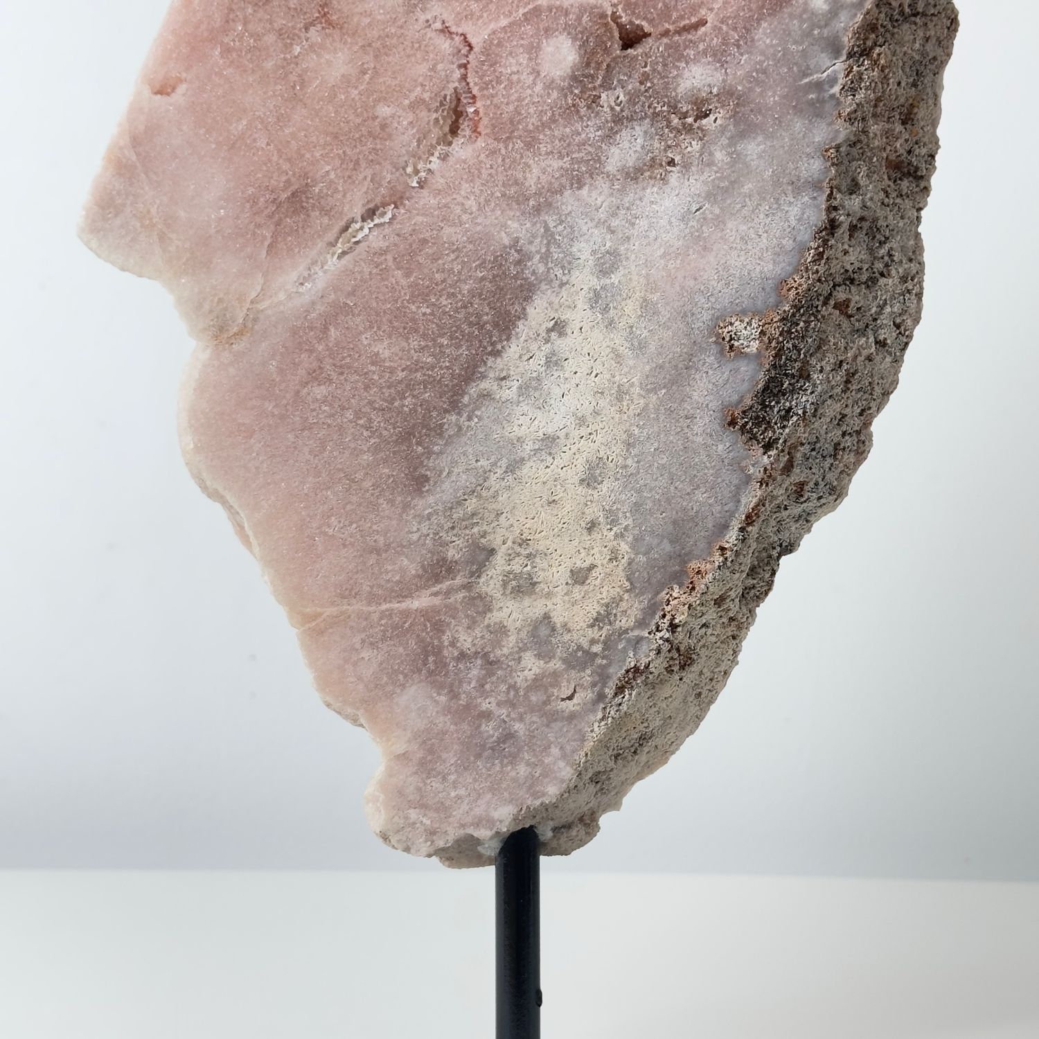 Pink Amethyst Crystal On Stand
