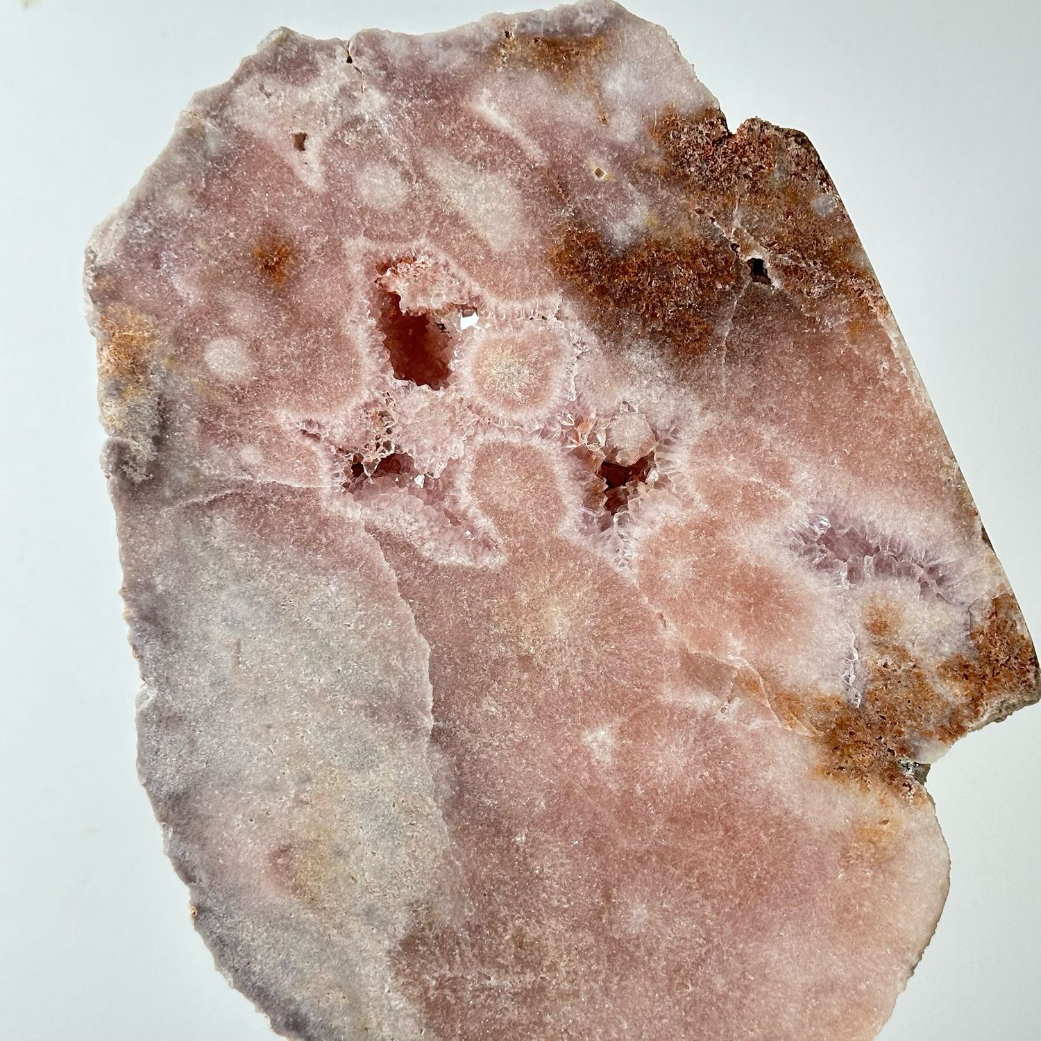 Pink Amethyst Crystal On Stand