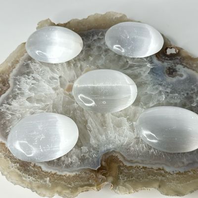 Selenite Healing Palms