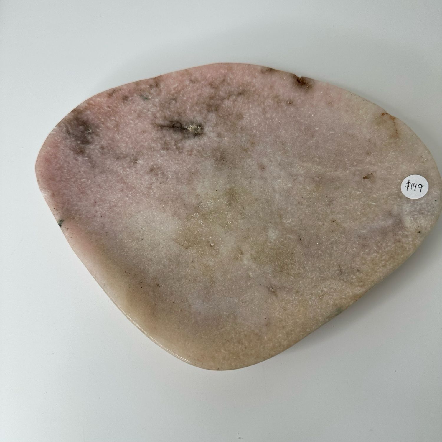 Pink Amethyst Crystal Plate