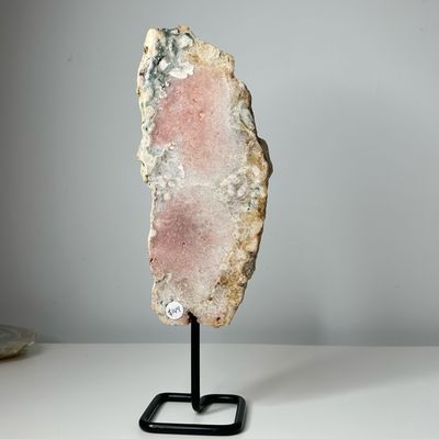Pink Amethyst Crystal On Stand
