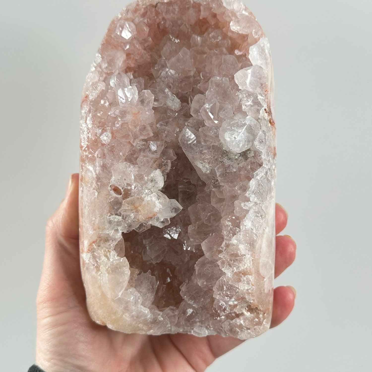 Pink Amethyst Freeform Crystal