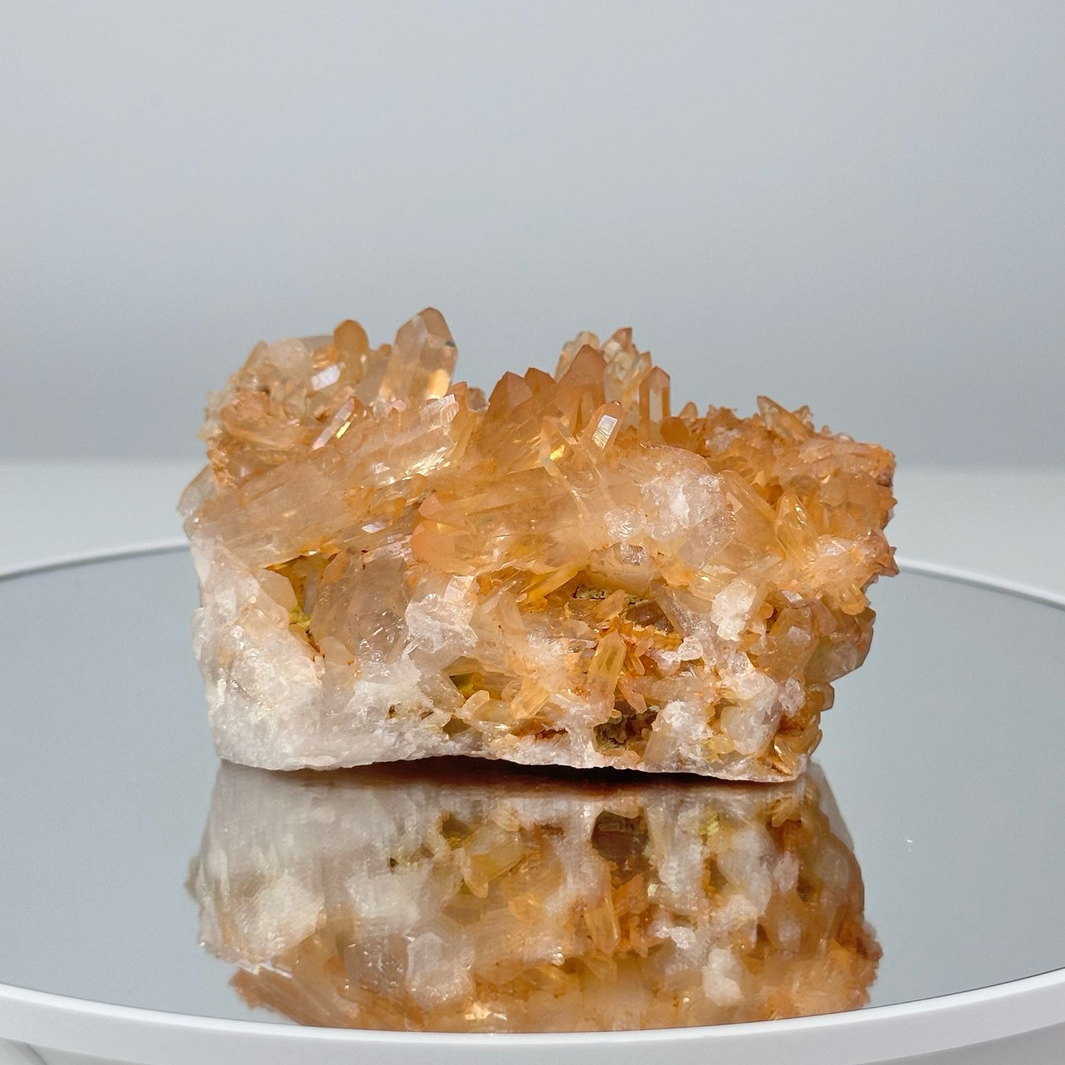 Tangerine Quartz Cluster