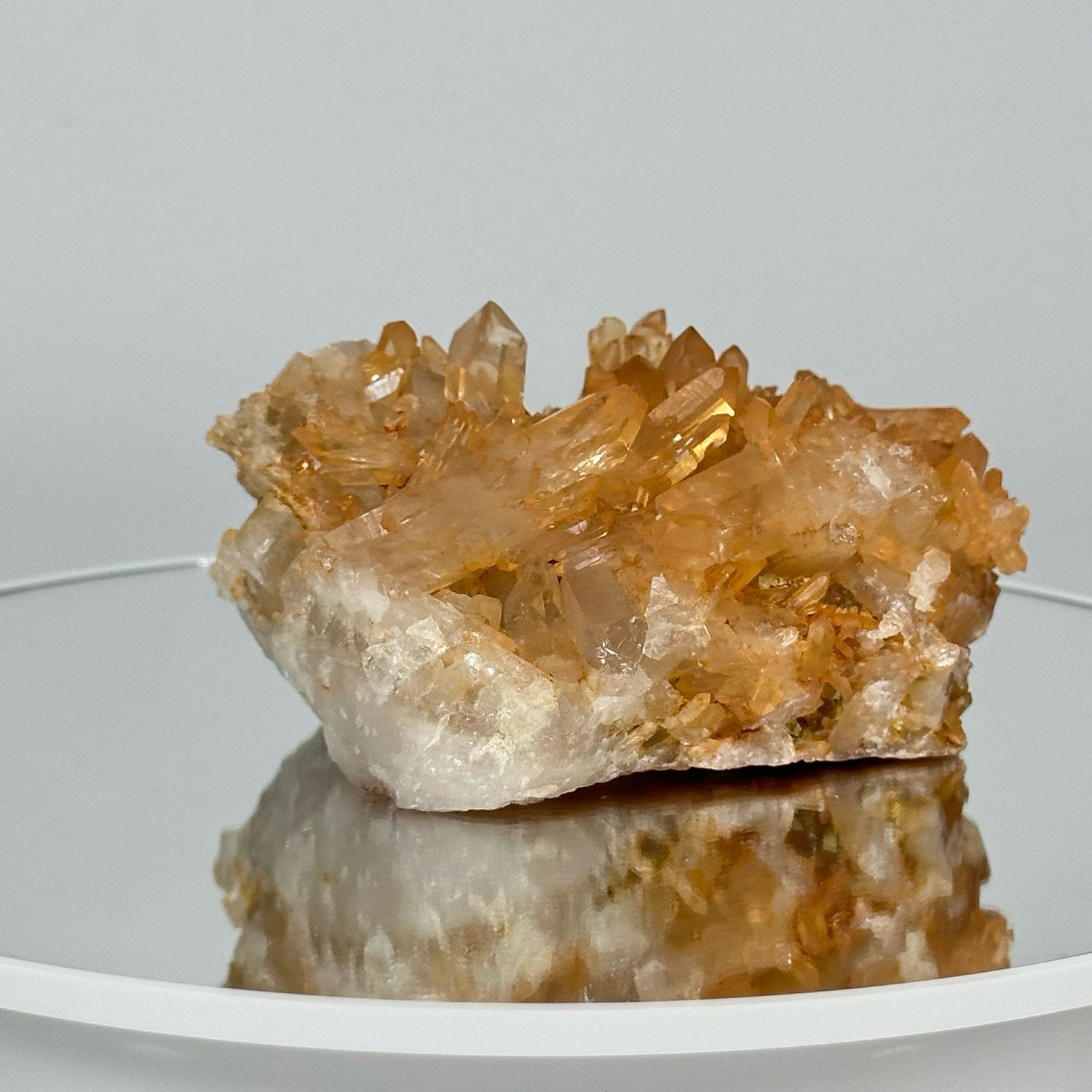Tangerine Quartz Cluster