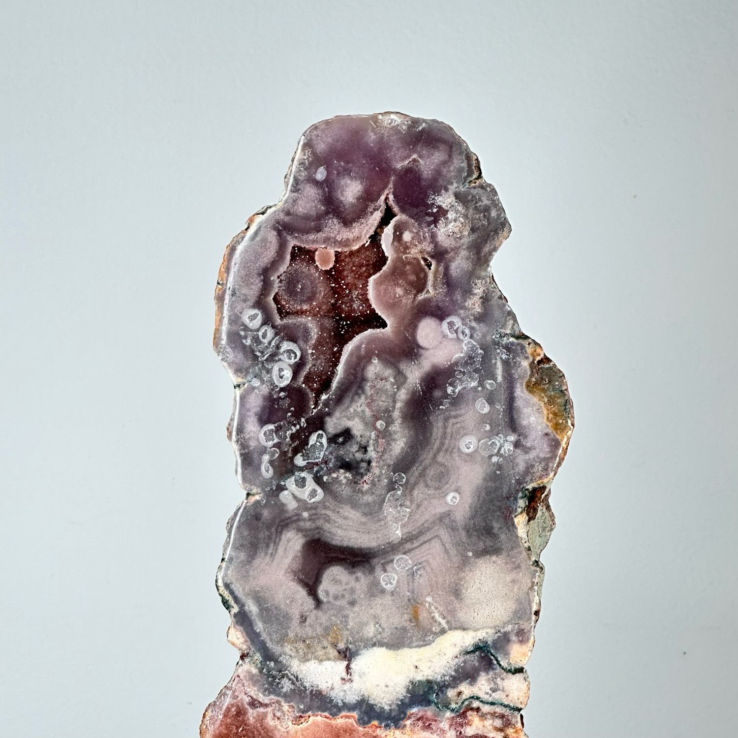 Pink Amethyst Crystal On Stand