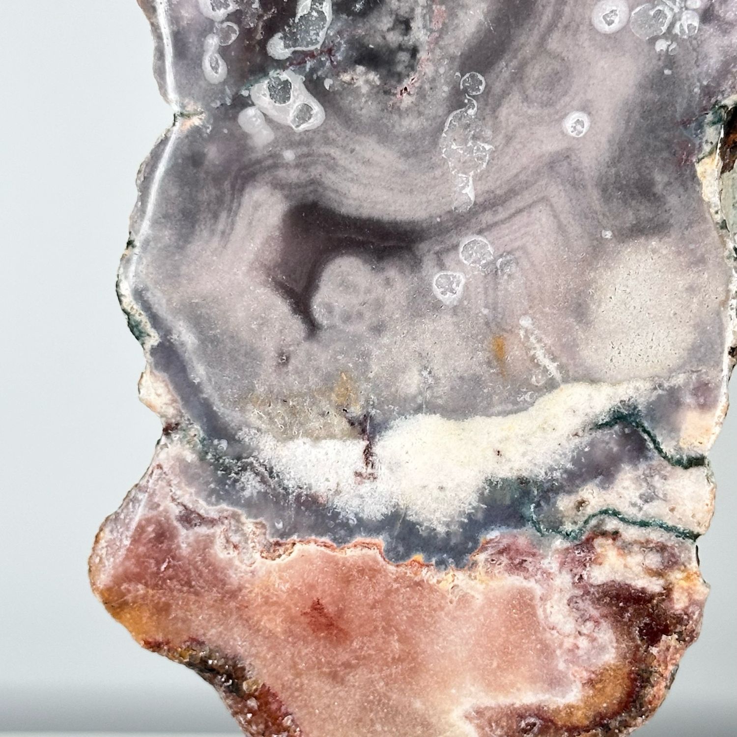 Pink Amethyst Crystal On Stand