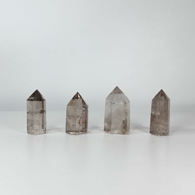 Natural Smokey Quartz Towers