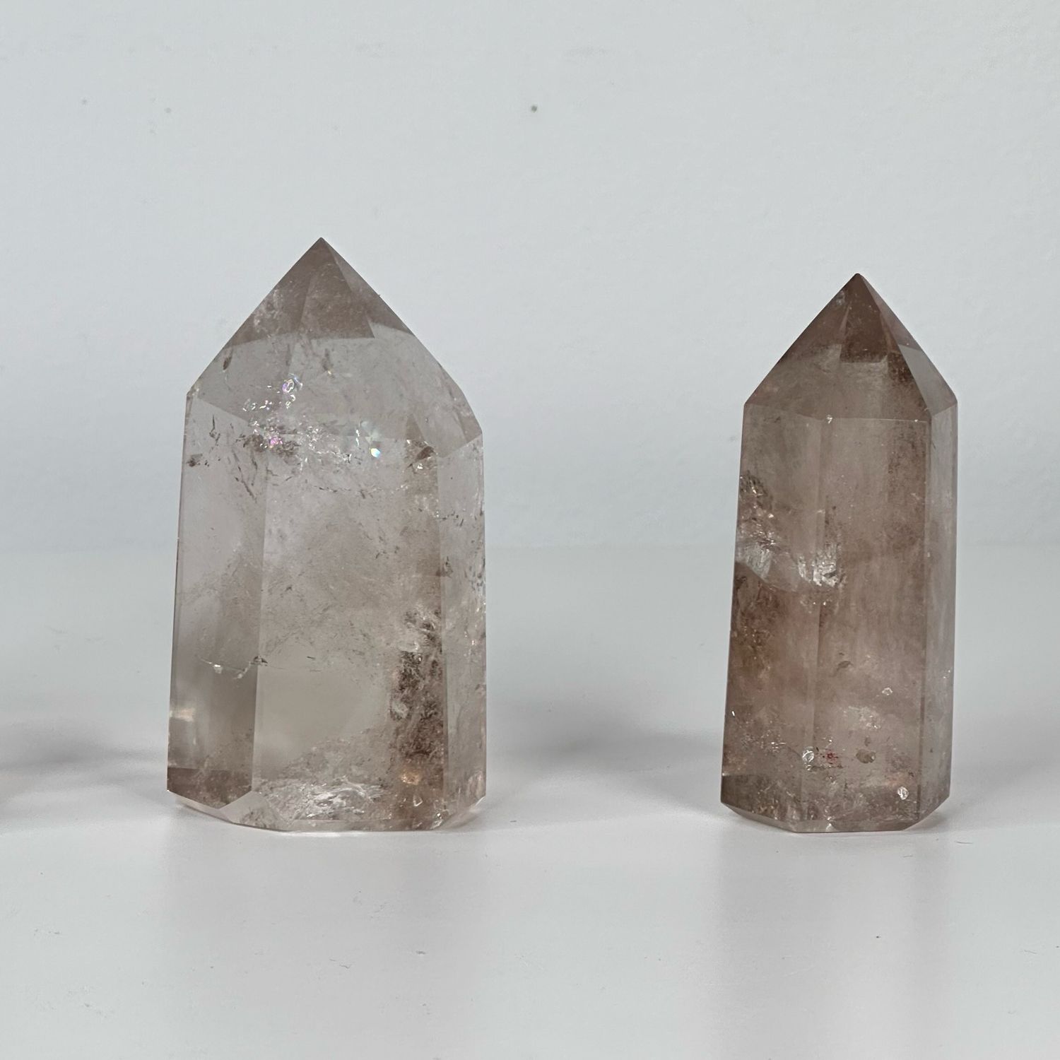 Natural Smokey Quartz Towers