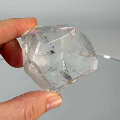 Clear Quartz Faceted Crystal