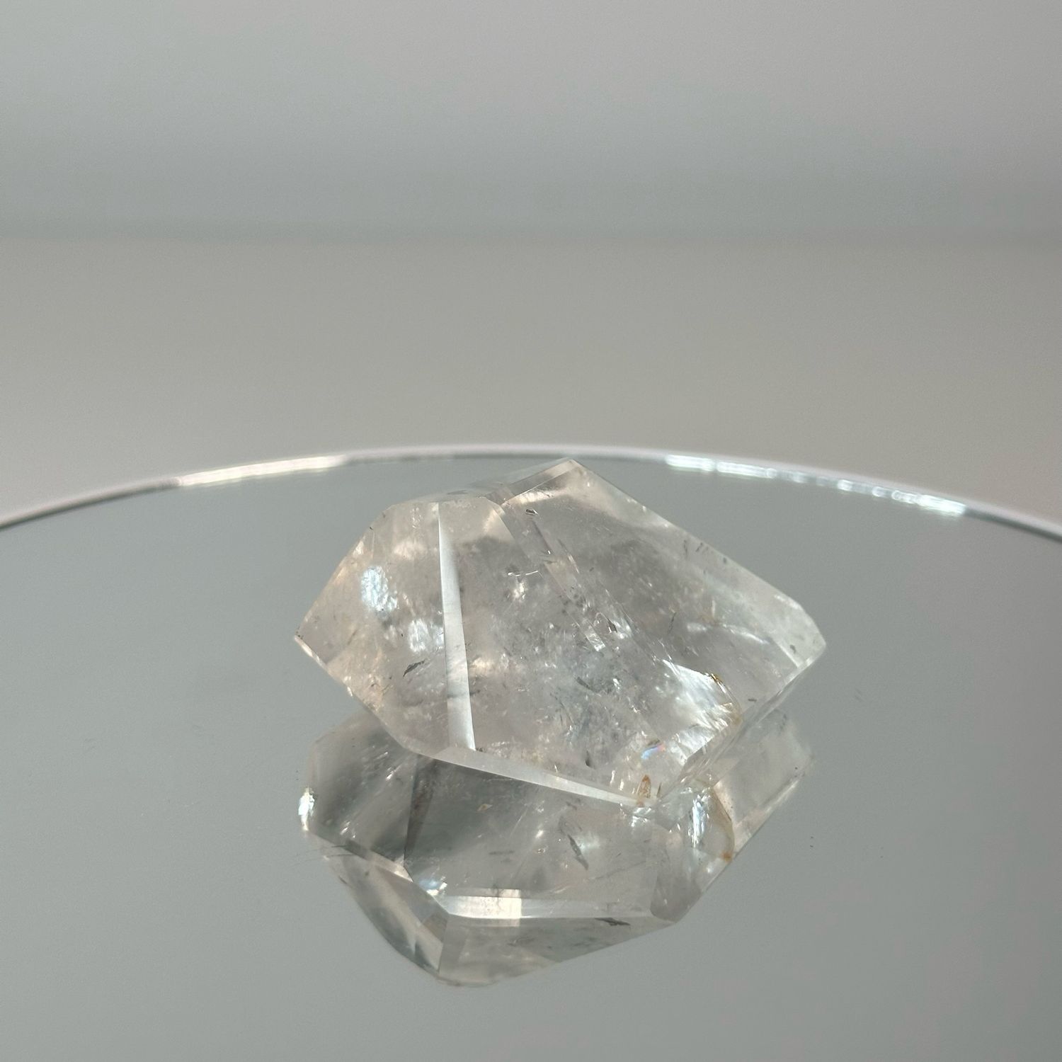 Clear Quartz Faceted Crystal