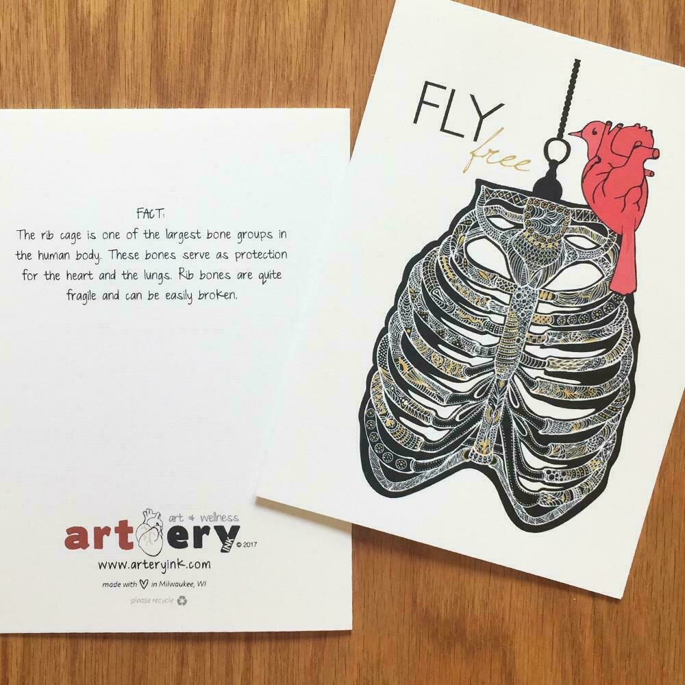 Fly Free - Any Occasion Card