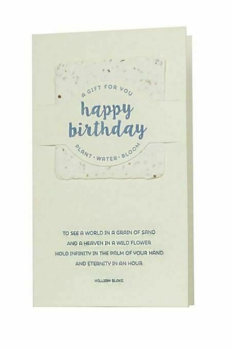 Wildflower Mix - Happy Birthday Card