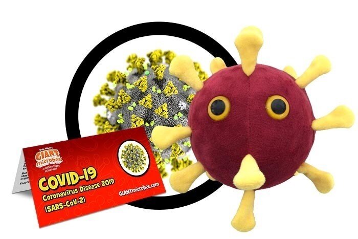 Coronavirus COVID-19 (SARS-CoV-2) Plush