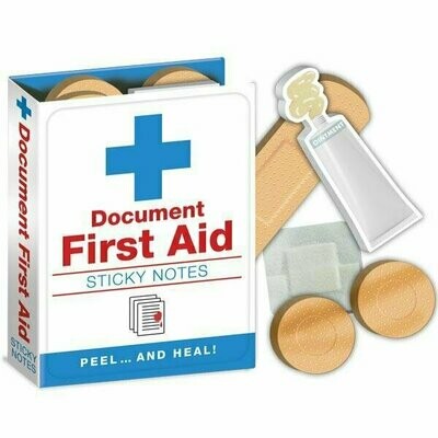 First Aid Sticky Notes