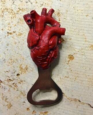 Anatomical Heart Bottle Opener