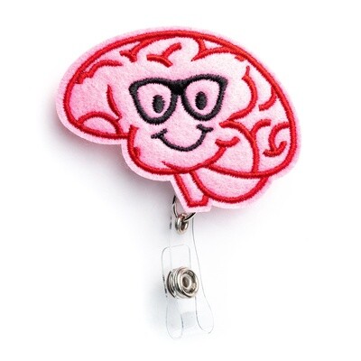 Brain Nurse Badge Reel Holder