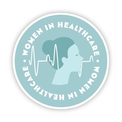 Women in Healthcare Sticker