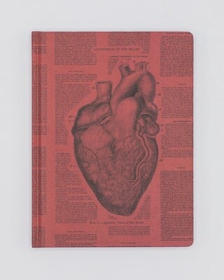 Anatomical Heart Softcover Notebook