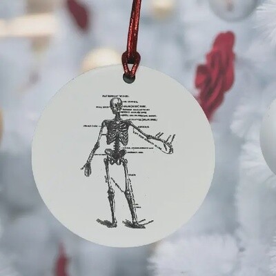 Vintage Skeleton Ornament